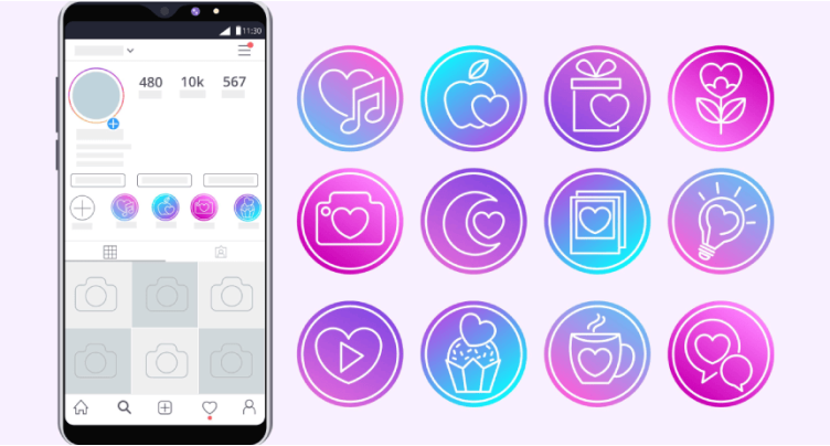 Как работят хайлайтърите в Instagram?